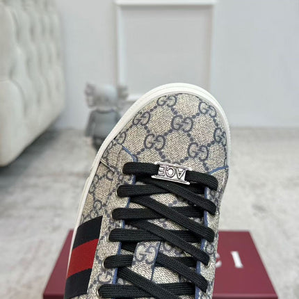 ACE TRAINER CANVAS IN WEB BEIGE