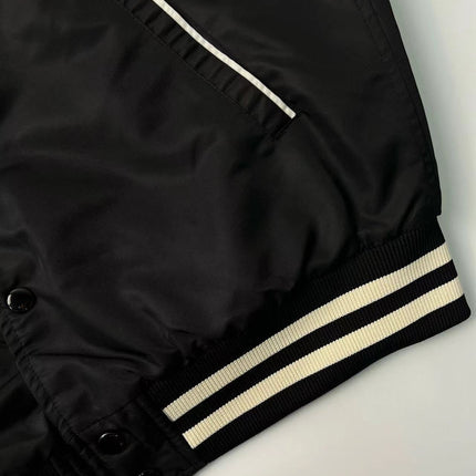 Celine Jackets C Logo Black White Mix Grey Cotton