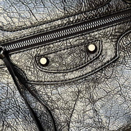 SMALL 30 LE CITY BAG IN BLACK LEATHER