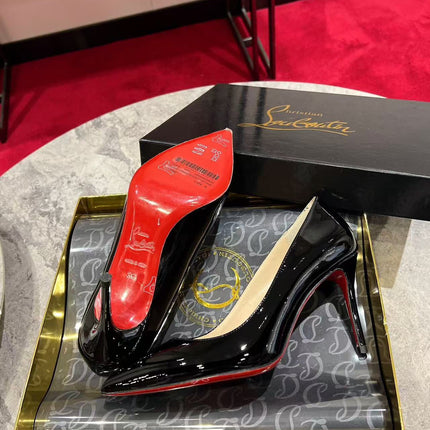 KATE PUMPS BLACK PATENT CALFSKIN