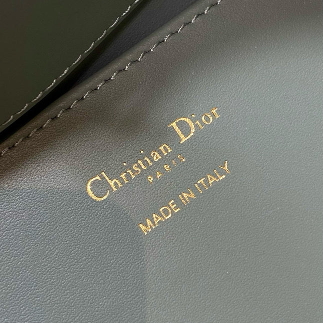 MINI TOUJOURS BUCKET BAG 18 IN GREY CANNAGE CALFSKIN