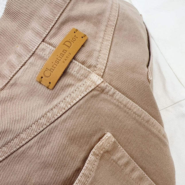 CD 25S STRAIGHT JEANS SMOKY PINK COTTON