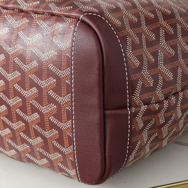 SAINT LOUIS MM 30CM BURGUNDY CANVAS