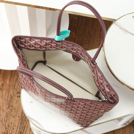 SAINT LOUIS MM 30CM BURGUNDY CANVAS