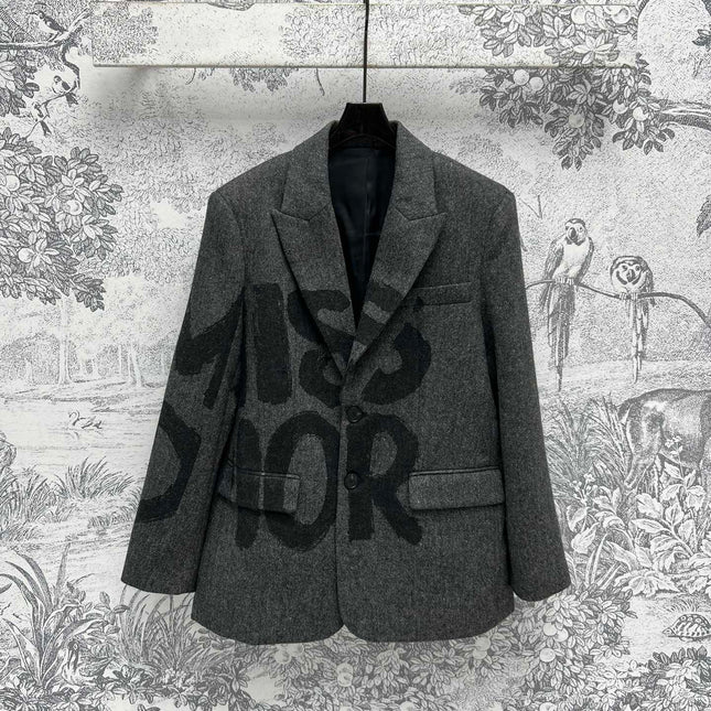 J'ADORE DIOR JACKETS IN BLACK COTTON