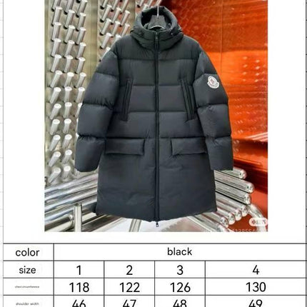 MONCLER 25S COAT IN BLACK 050