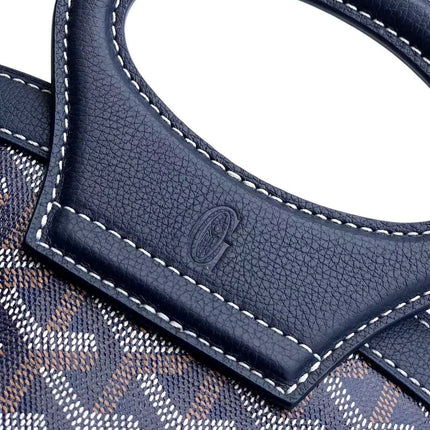 BELUGA MINI BAG 23 IN BLUE GOYARDINE CANVAS