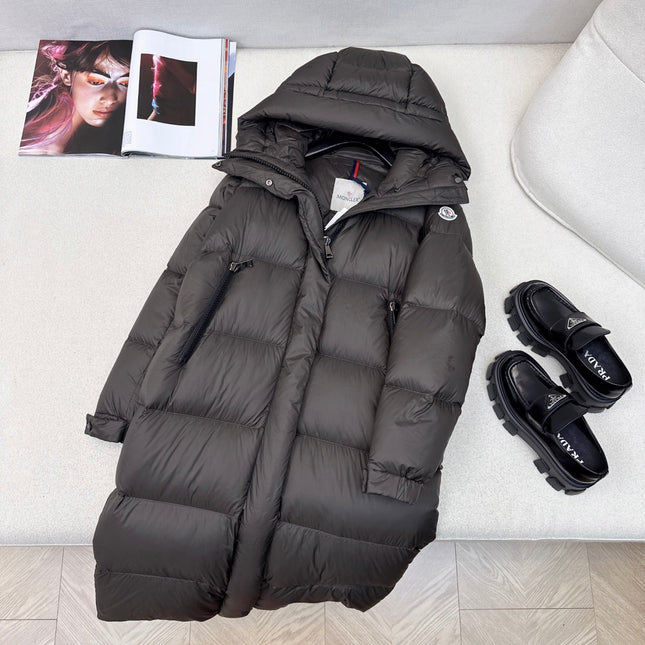 MONCLER LONG HOODED COAT STYLE 2657