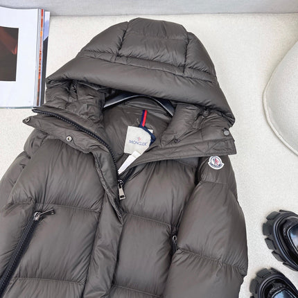 MONCLER LONG HOODED COAT STYLE 2657