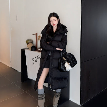 MONCLER LONG HOODED COAT STYLE 2657