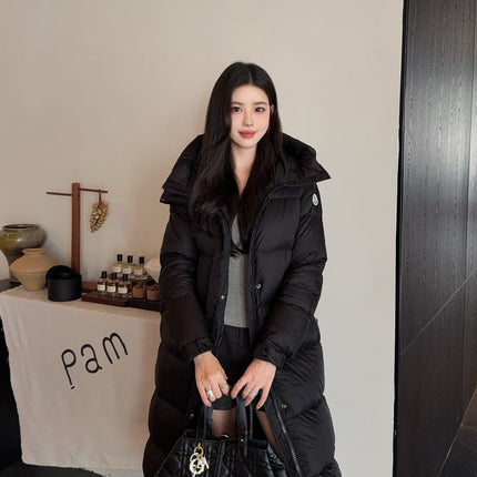 MONCLER LONG HOODED COAT STYLE 2657