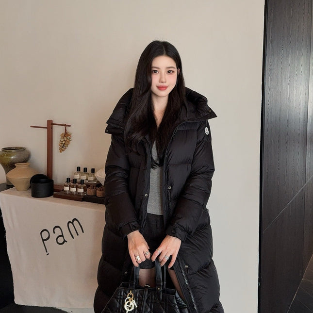 MONCLER LONG HOODED COAT STYLE 2657