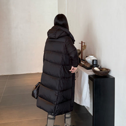 MONCLER LONG HOODED COAT STYLE 2657