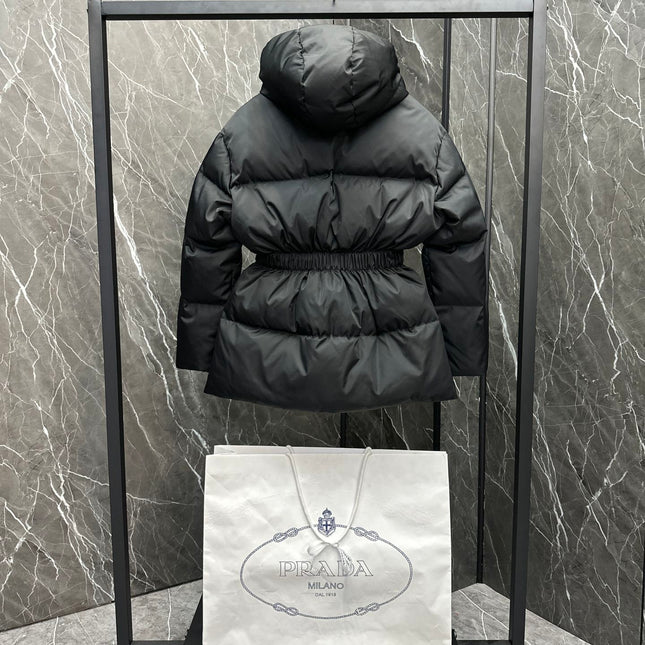 PRADA RE NYLON ZIPPER DOWN JACKET STYLE 1225