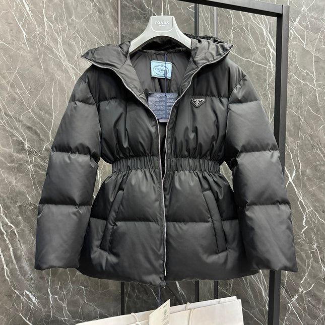 PRADA RE NYLON ZIPPER DOWN JACKET STYLE 1225