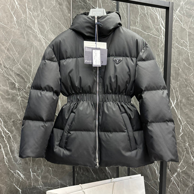 PRADA RE NYLON ZIPPER DOWN JACKET STYLE 1225