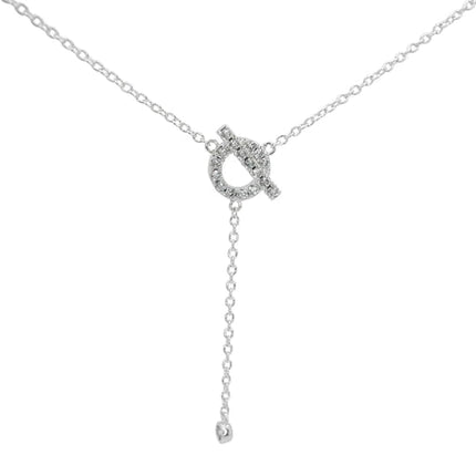 OT BUCKLE FULL DIAMOND NECKLACE