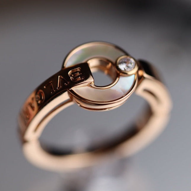 DREAM RING PINK GOLD 1 DIAMOND