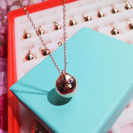 HARDWEAR PENDENTIF BALL ROSE NECKLACE