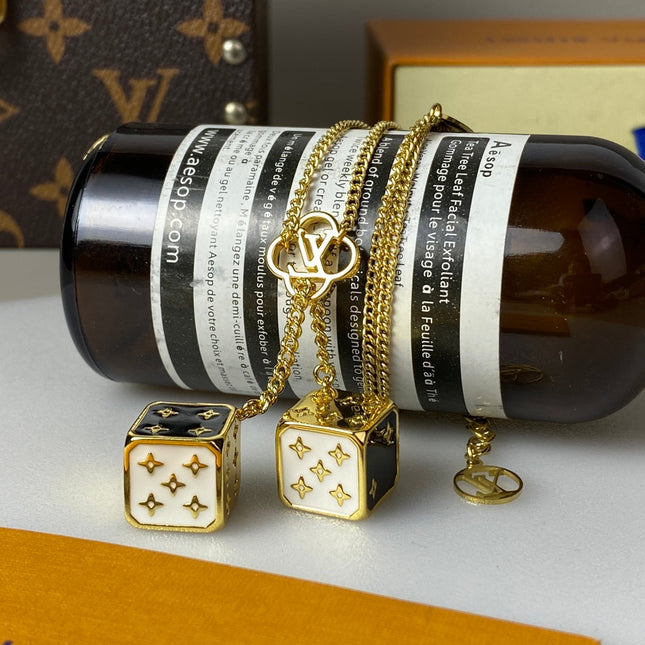 LV NEW DICE GAME ON NECKLACE