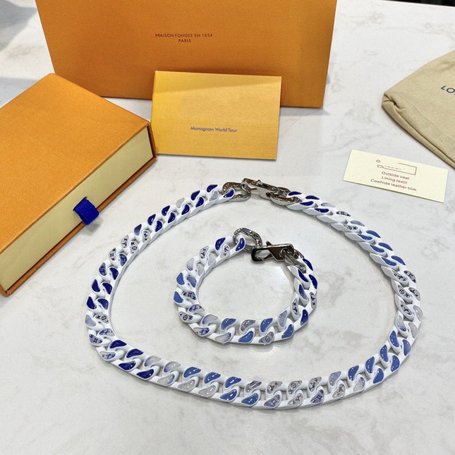 LV MONOGRAM CLOUD NECKLACE