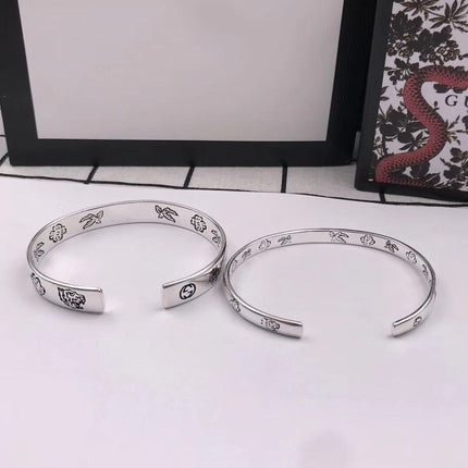 GG SILVER 'BLIND FOR LOVE' BRACELET