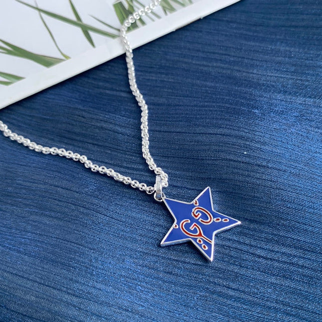 GHOST GG STAR PENDANT IN MIDNIGHT BLUE