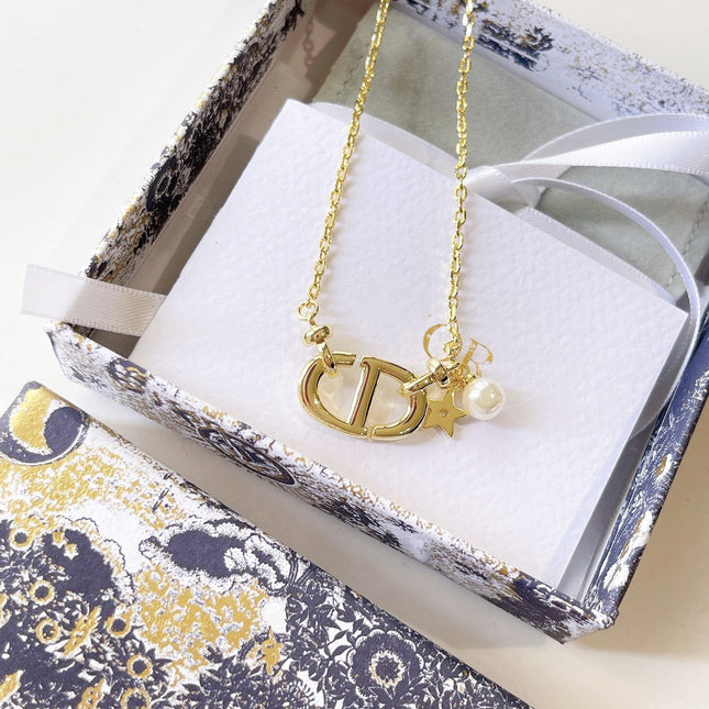 CD NAVY NECKLACE