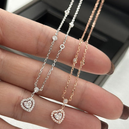 JOY HEART DIAMOND NECKLACE