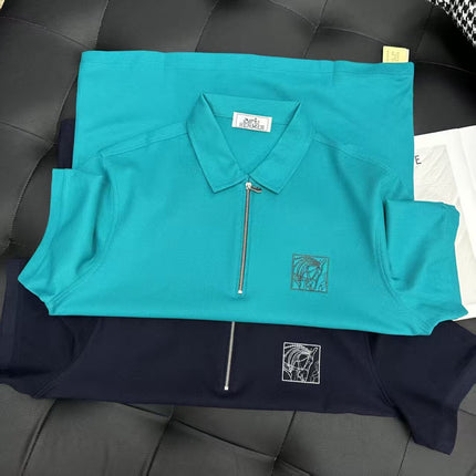 LOEWE POLO SHIRT IN EMBROIDERED COTTON