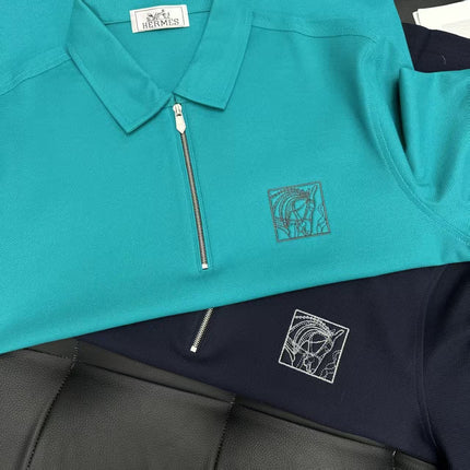 LOEWE POLO SHIRT IN EMBROIDERED COTTON