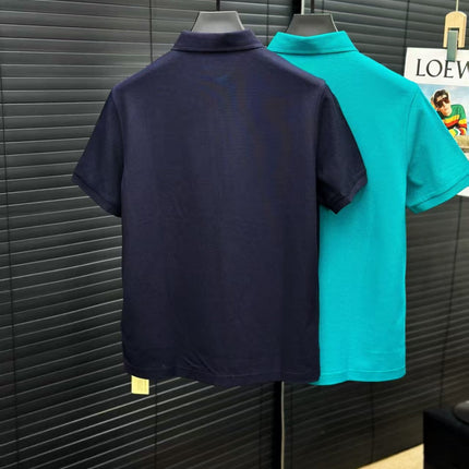 LOEWE POLO SHIRT IN EMBROIDERED COTTON