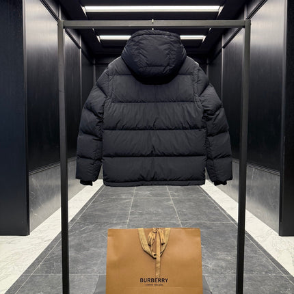 BURBERRY PUFFER JACKET IN BLACK STYLE 32565