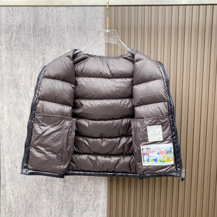 MONCLER SLEEVELESS PUFER JACKET IN BLACK STYLE 10