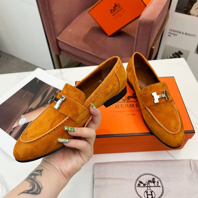 PARIS LOAFER AMBER SUEDE