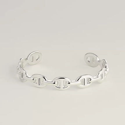 CHAINE SILVER OPEN BRACELET
