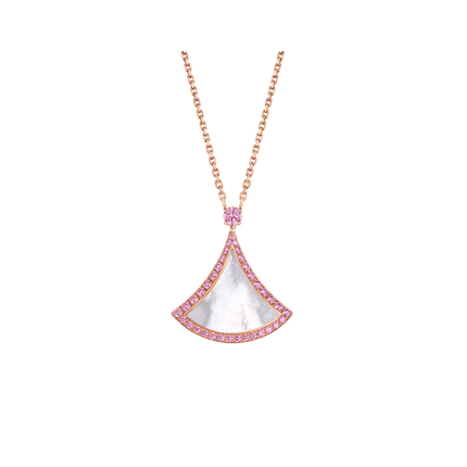 DREAM NECKLACE MOP DIAMOND PINK
