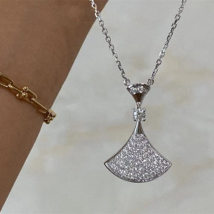 DREAM NECKLACE SILVER FULL DIAMOND