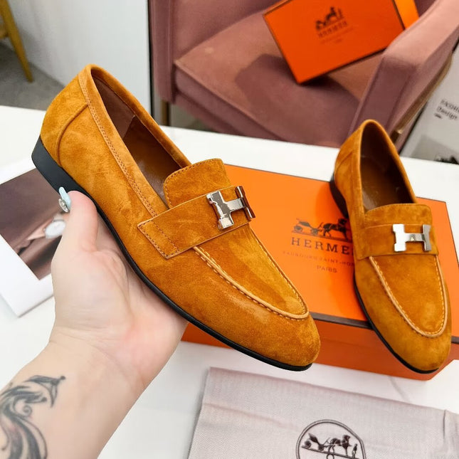 PARIS LOAFER AMBER SUEDE