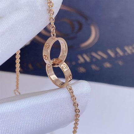 LOVE BRACELET DOUBLE RING
