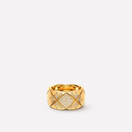 CRUSH RING GOLD DIAMOND