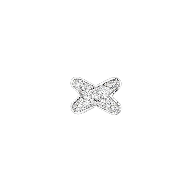JEUX DE SILVER DIAMOND EARRINGS