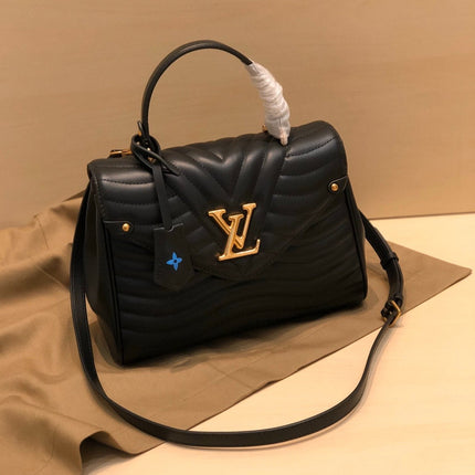 LV TOP HANDLE 26CM BLACK CALFSKIN