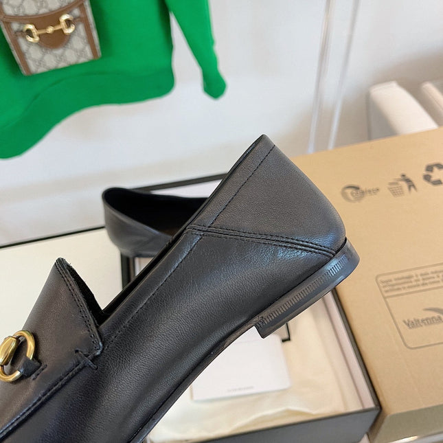 GG LOAFERS MULES BLACK