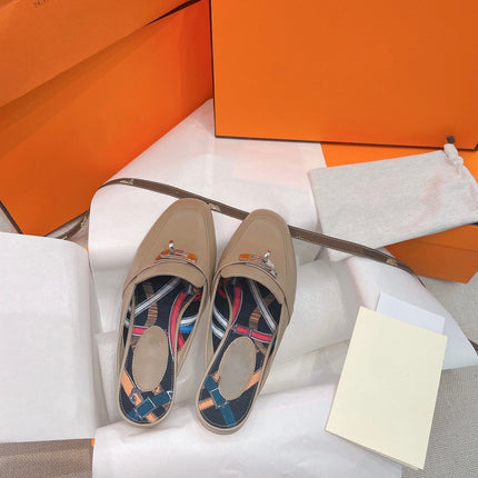 0Z Mule Brown Calfskin