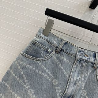 CC Denim Set Blue Cotton