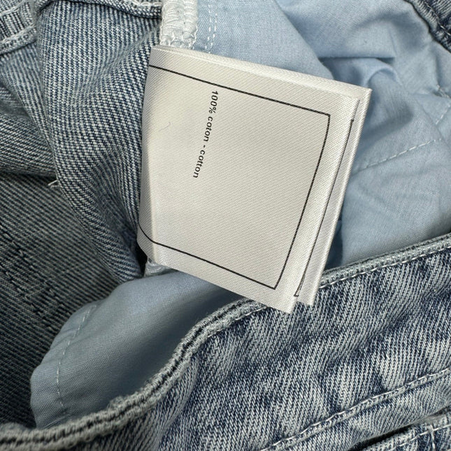 CHANEL DENIM MINI SKIRT