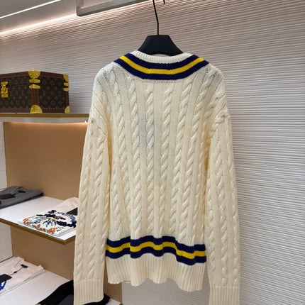 RALPH LAUREN 25S KNITTED TENNIS SWEATER 266