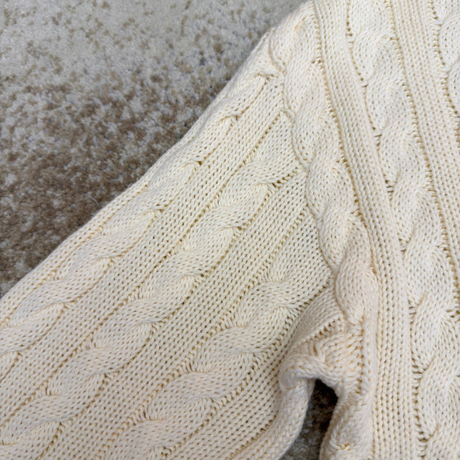 RALPH LAUREN 25S KNITTED TENNIS SWEATER 266