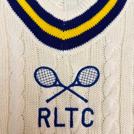 RALPH LAUREN 25S KNITTED TENNIS SWEATER 266